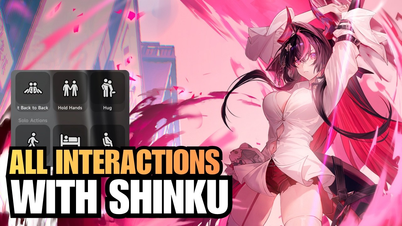 Shinku All Interactions | Gameplay & Rotation | Neverness to Everness | NTE