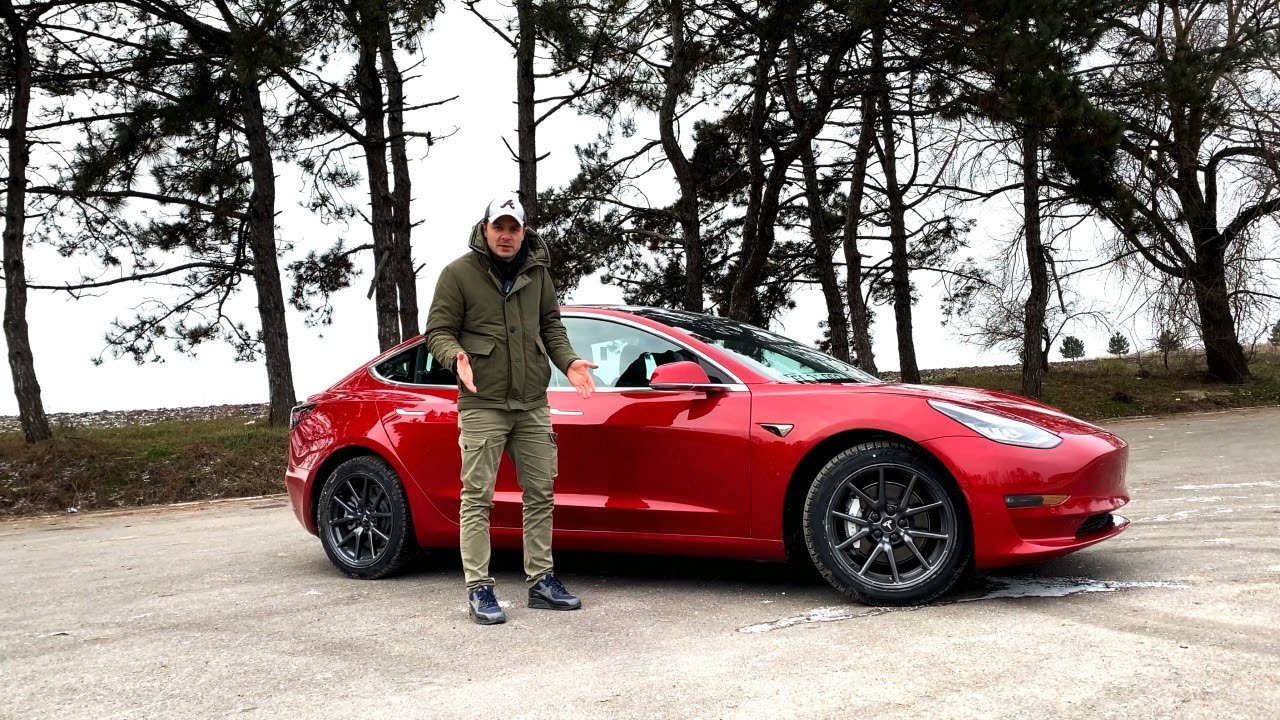 Tesla Model 3 Long Range в условиях молдавской зимы
