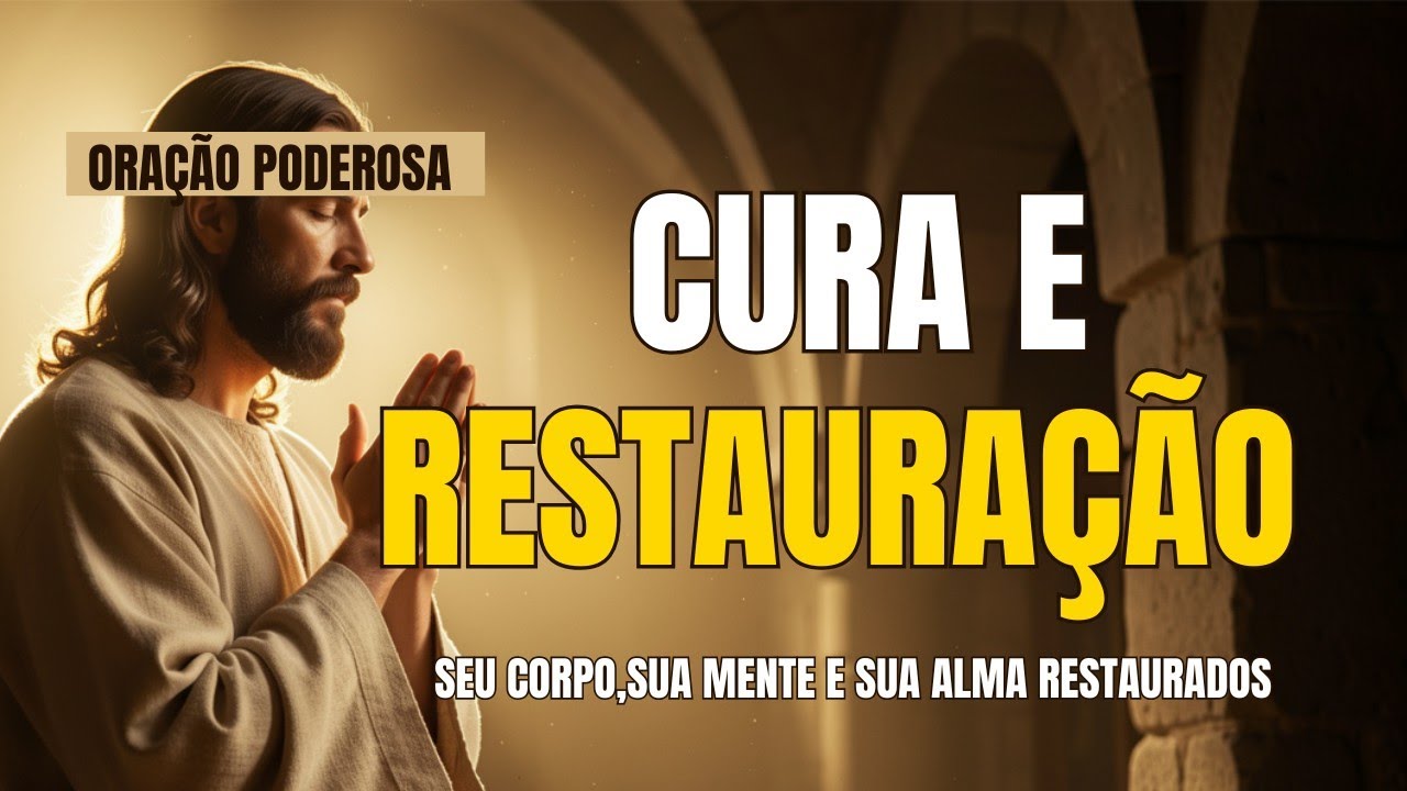 A CURA QUE VEM DO ALTO | Seu corpo, sua mente e sua alma serão restaurados l Oração da Manhã