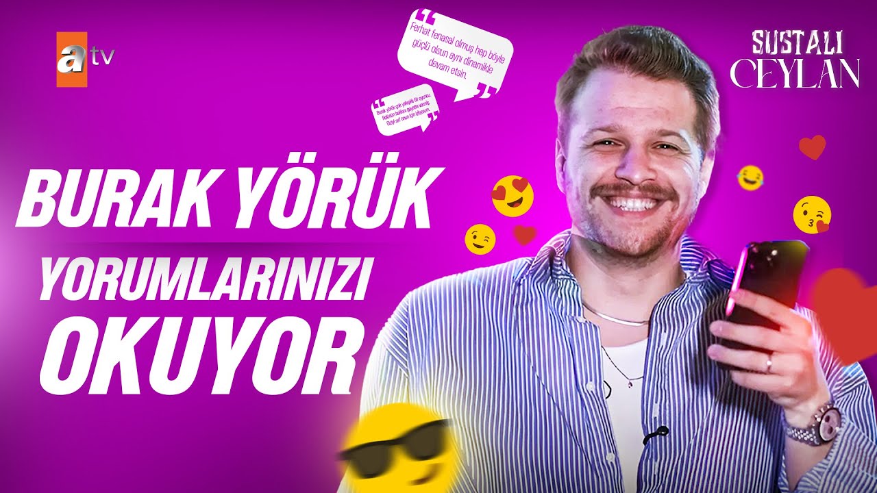 Burak Yörük Yorumlarınızı Okuyor🤩 | Sustalı Ceylan Youtube Özel
