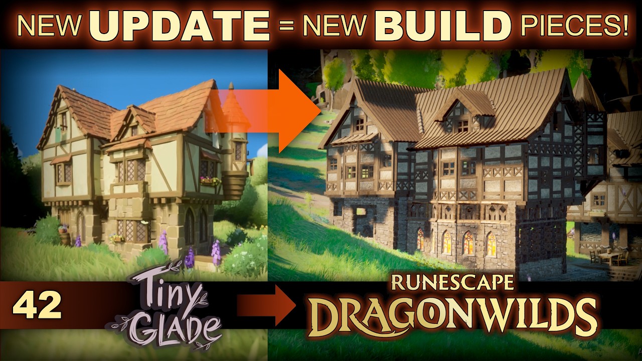 Major New UPDATE Brings AMAZING New Build Pieces! | Dragonwilds X Tiny Glade 42