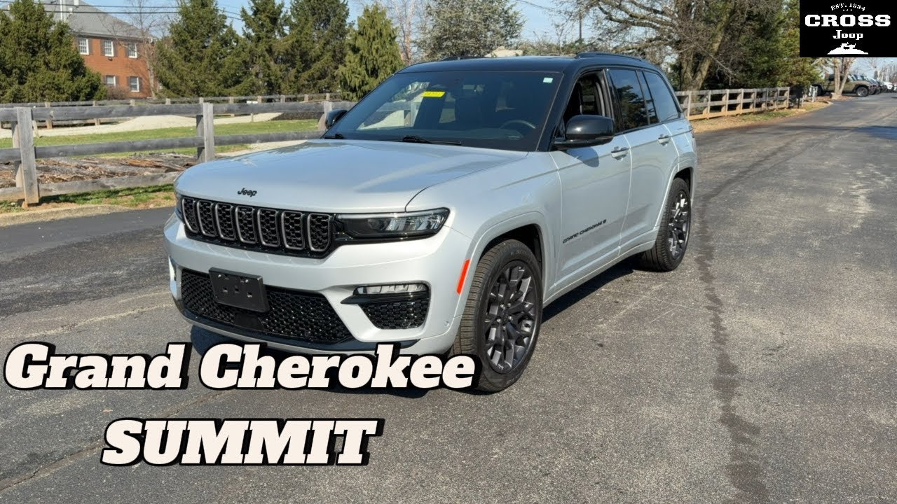 2024 Jeep Grand Cherokee Summit High Altitude Walkaround | Silver Zynith | 24K Miles