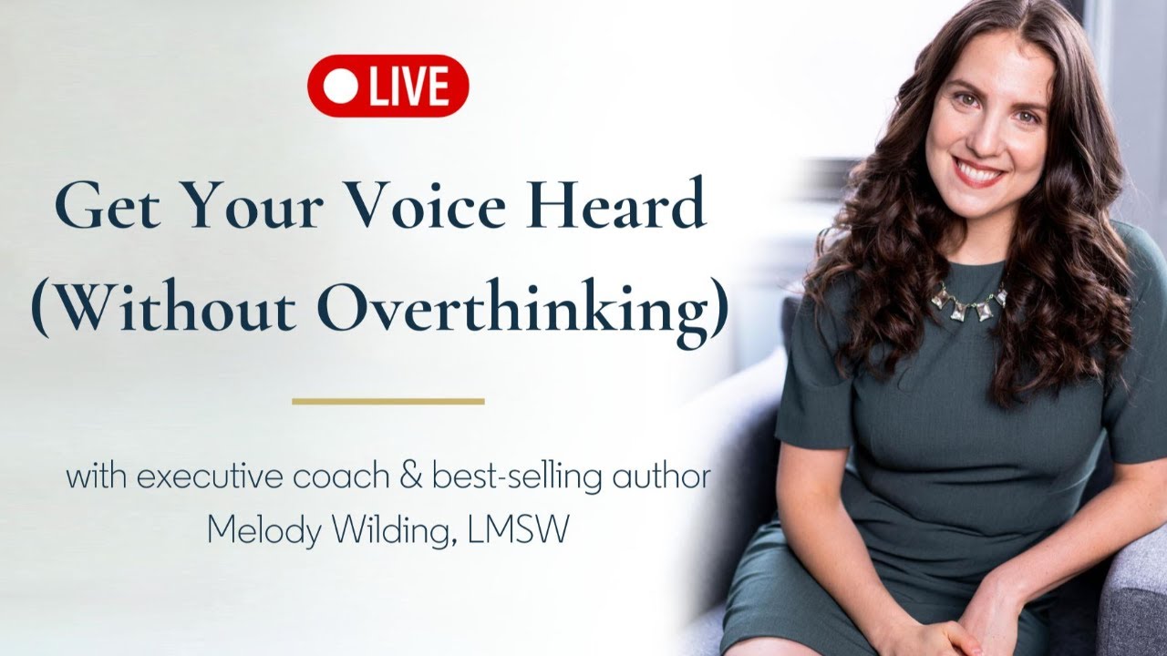 How to Get Your Voice Heard in Meetings (Without Overthinking It)