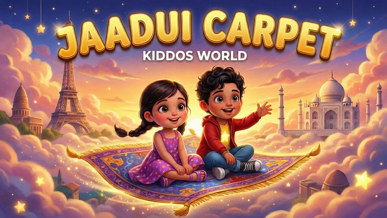 Aayu aur Pihu ki Jaadui Carpet 🧞‍♂️✨ | Magical Flying Carpet World Tour!