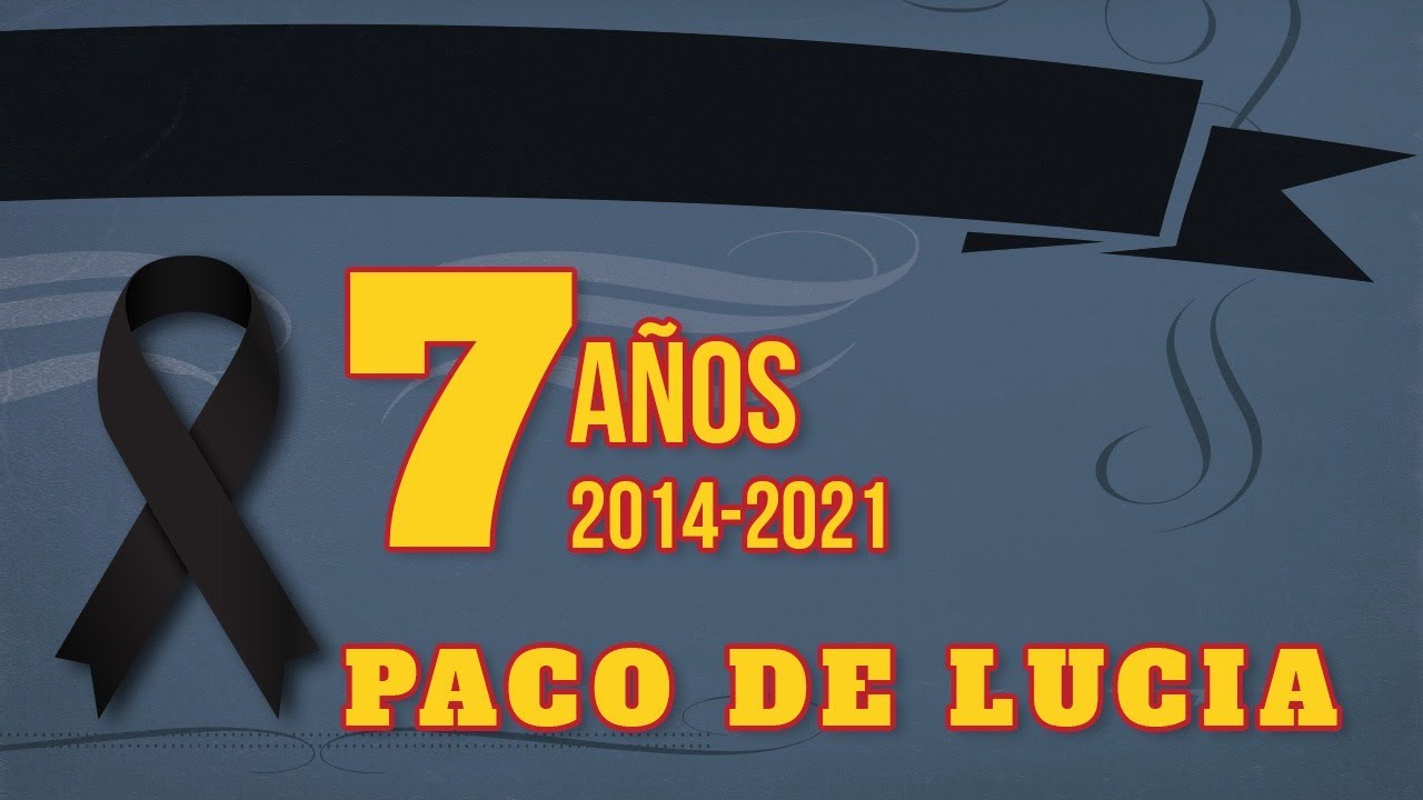 Buscando a Paco . En memoria a mi querido amigo y maestro Paco de lucia.