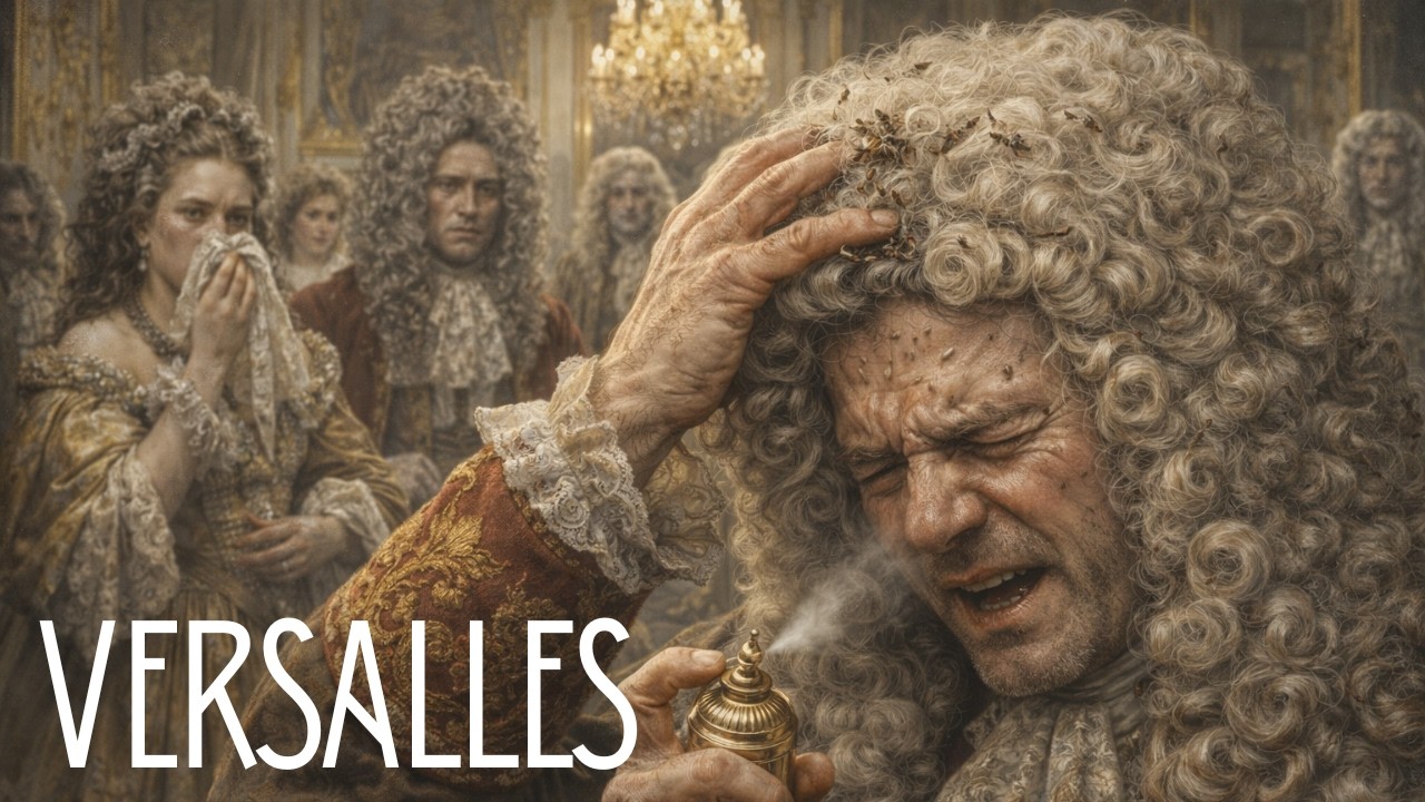 Versalles, 1675: Piojos Bajo Pelucas y Perfume Para Ocultar Olor — Verdad Noble En La Edad Moderna