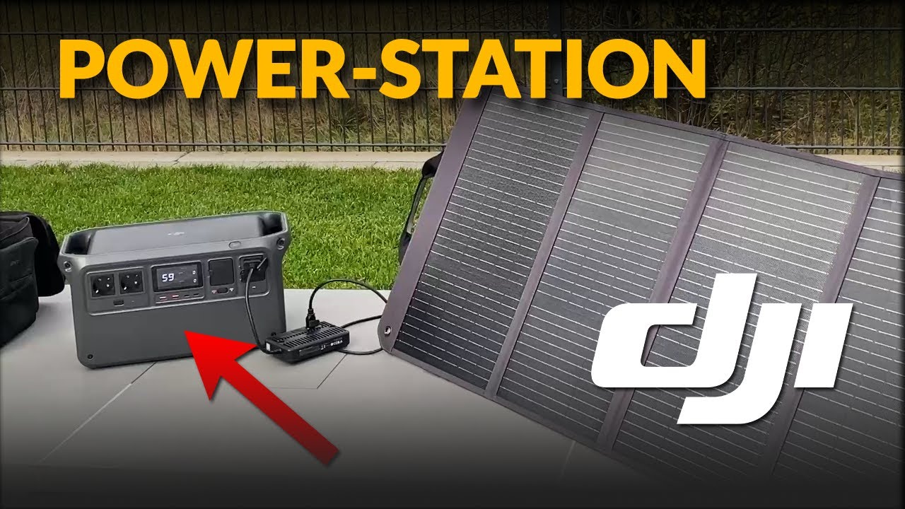 DJI Power Station: DJI Power 500 & 1000 - Notstrom Akkus und Batteriespeicher im Test