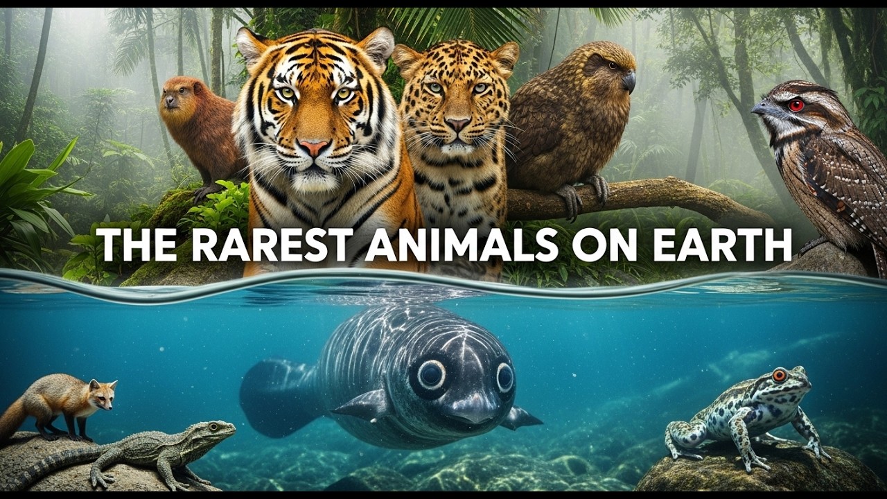 Прежде чем они исчезнут: самые редкие животные в мире