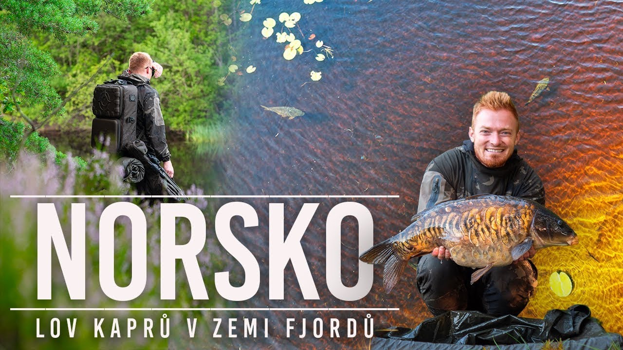 Lov kaprů v Norsku s Mirou Leciánem - Carp fishing in Norway