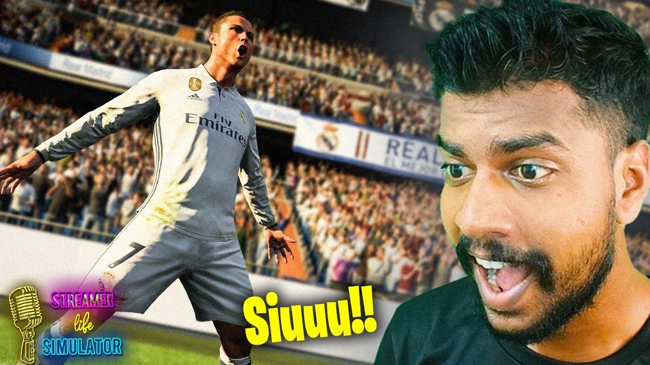 I Finally Streamed FIFA ⚽ !! Streamer Life Simulator Malayalam