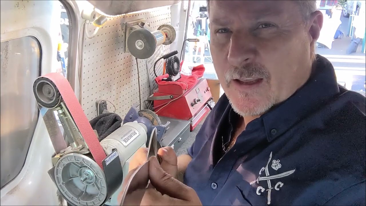 Sharpening at Farmers Market (Part 1)