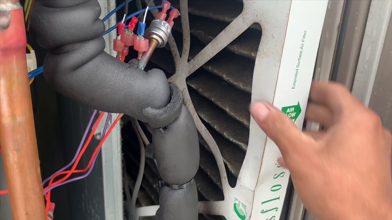 Aire Acondicionado. Problema común en unidad de paquete
