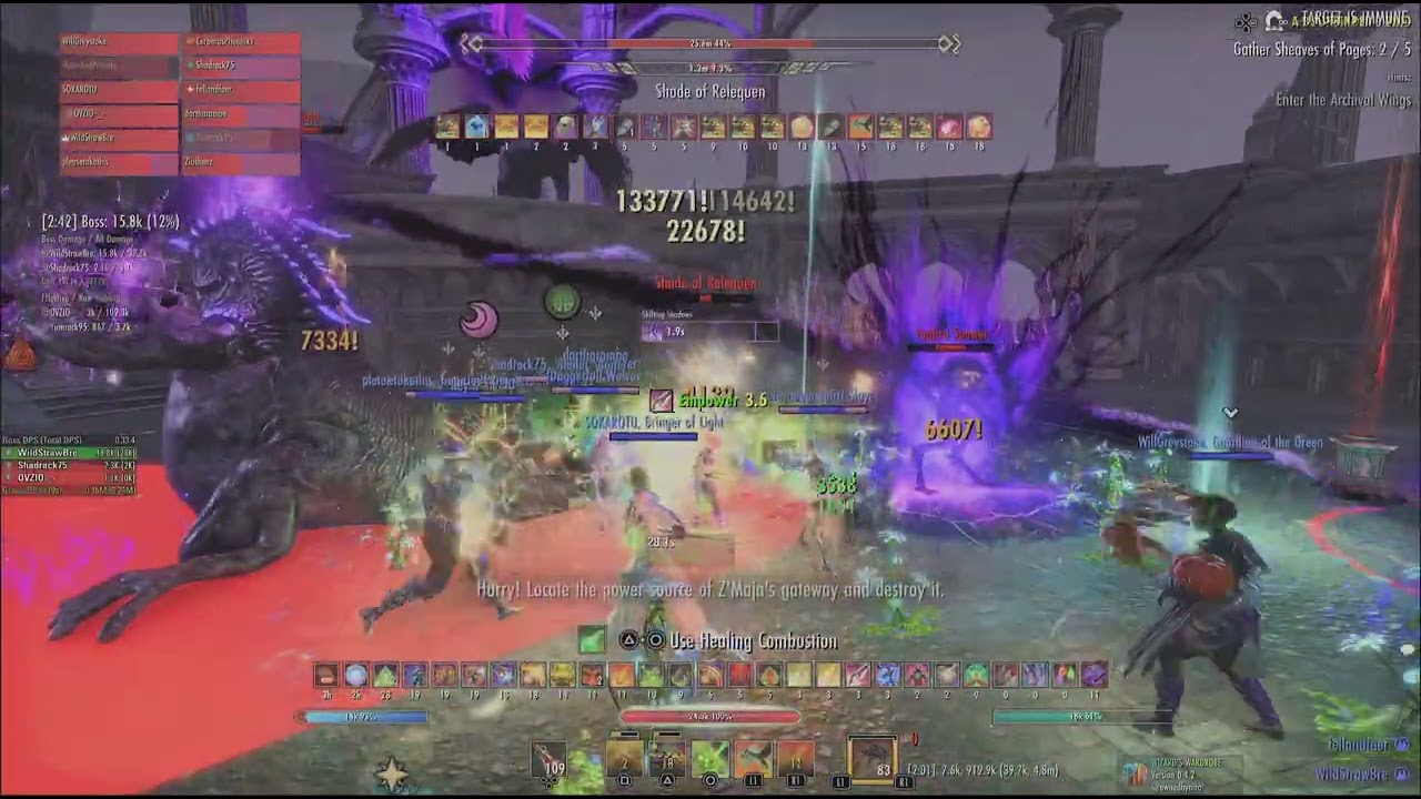 vCR+1 rele 6 minute clear DPS POV portal