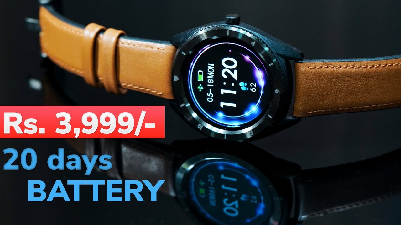NoiseFit Endure best budget smartwatch with 20 days battery life, Multi Watch faces from Rs. 3,999