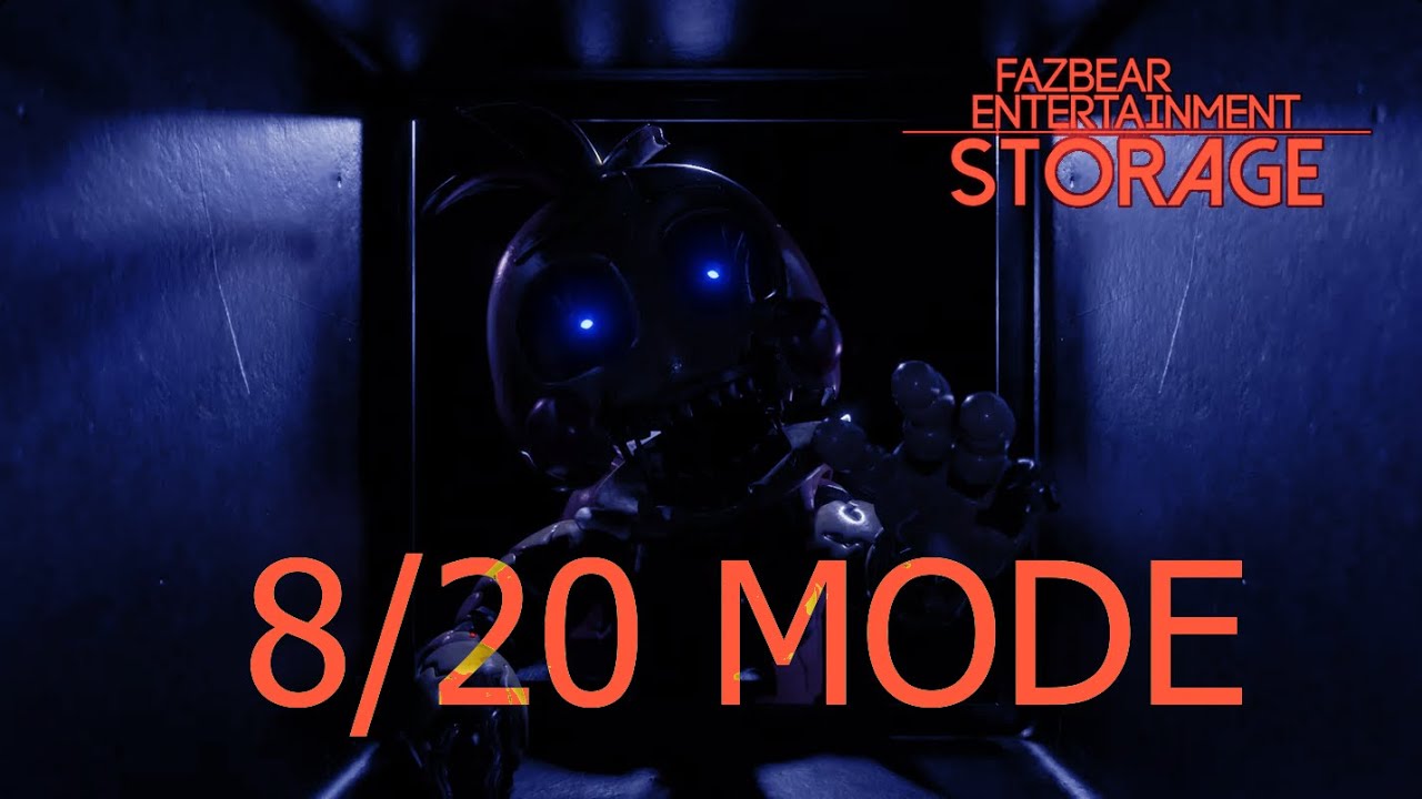 Fazbear Entertainment Storage Golden Freddy Mode 8/20