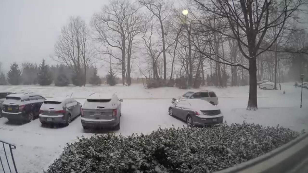 #Blizzard2016 Time Lapse