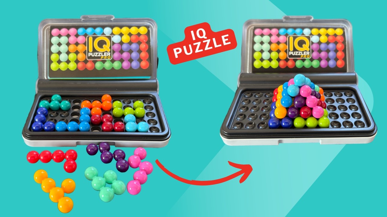 Решаю IQ Puzzle Pro на всех уровнях | Новичок – Мастер – Эксперт – Волшебник