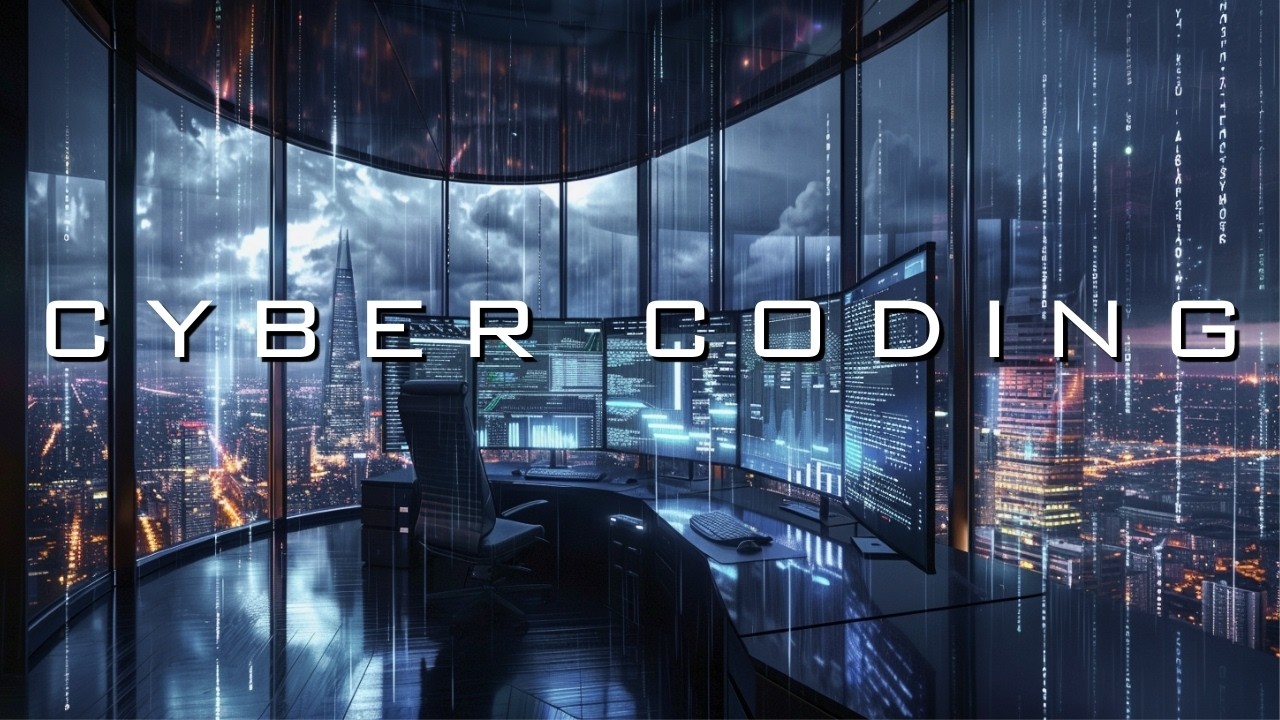 Coding Music for Deep Work – 2 Hour Ambient Focus for Programming | CYBER CODING