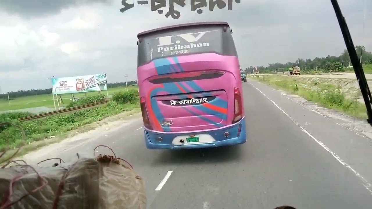 লোকাল বাস এর গতি ১০০+