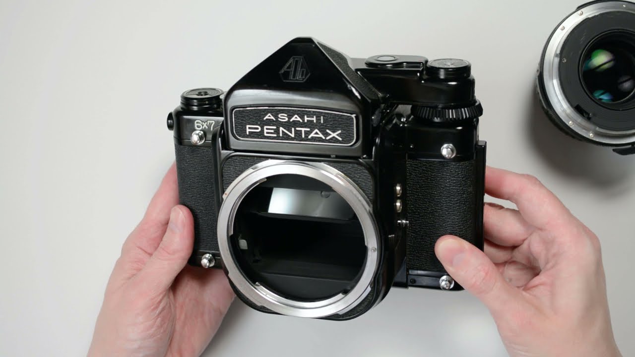Reset the shutter on a Pentax 6x7, Pentax 67