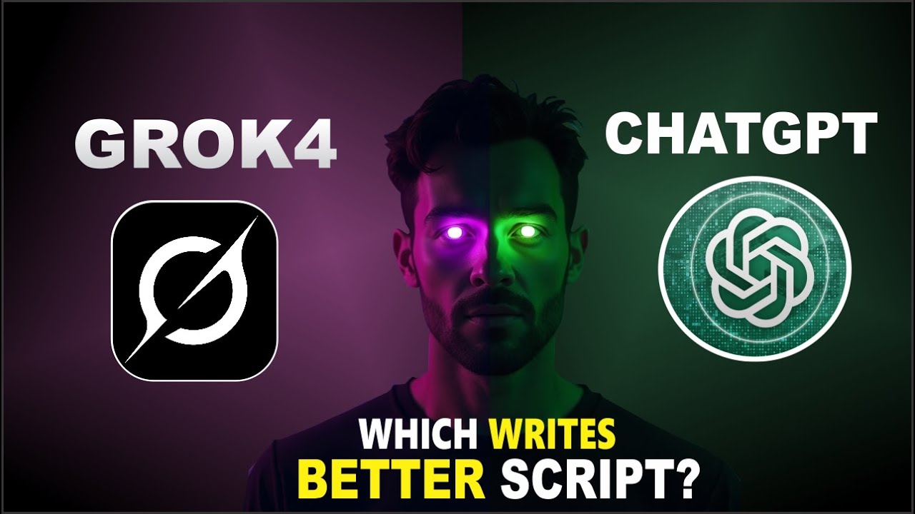 Grok 4 or ChatGPT &ndash; which one writes better YouTube scripts?