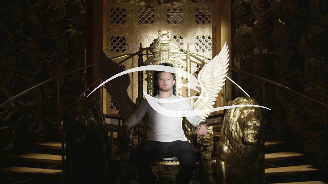 Young Man Sitting On The Throne