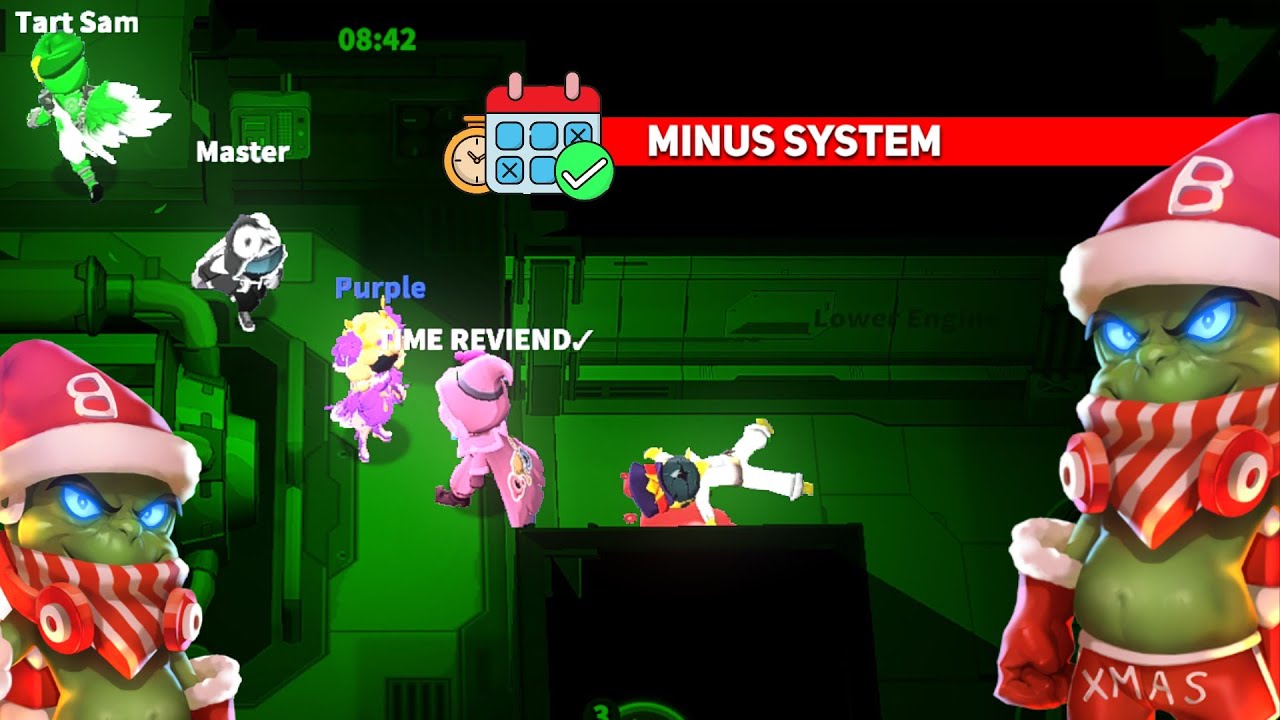 Minus system 🧟 | supersus grinch gameplay | supersus game || Virus Eleven ||