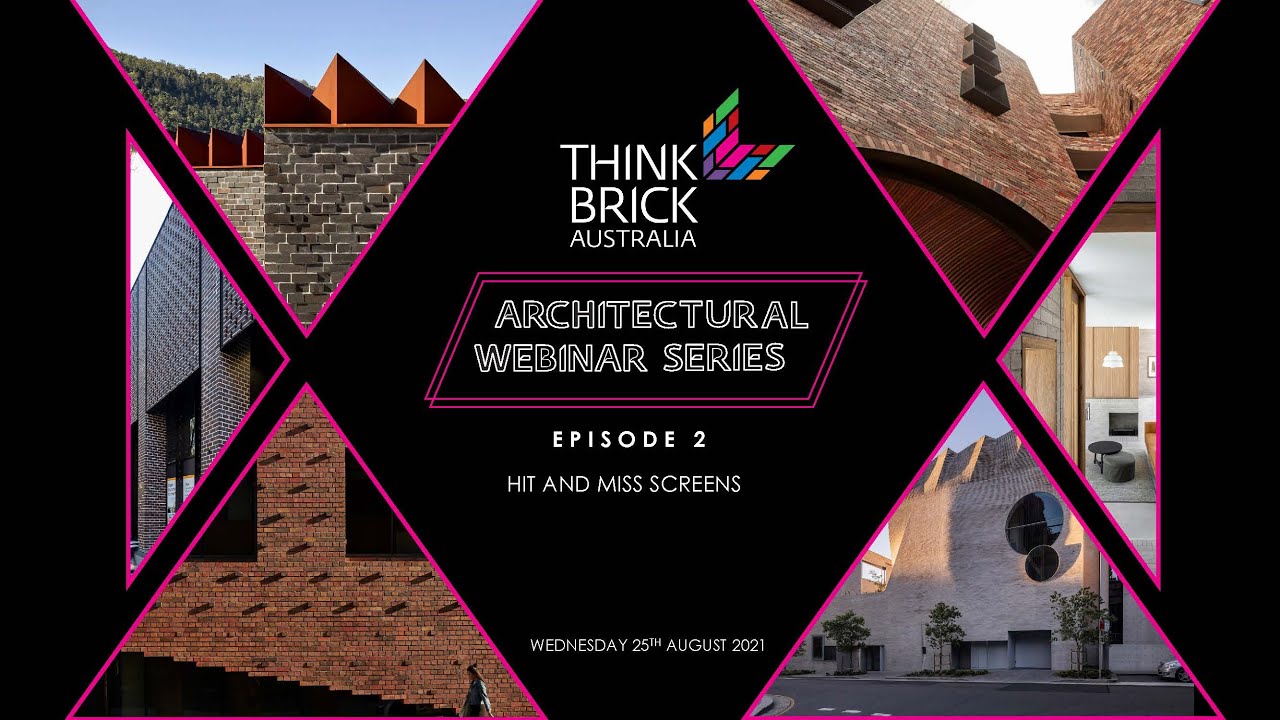 Think Brick Architectural Webinar Ep 2: Hit-and-Miss Walls