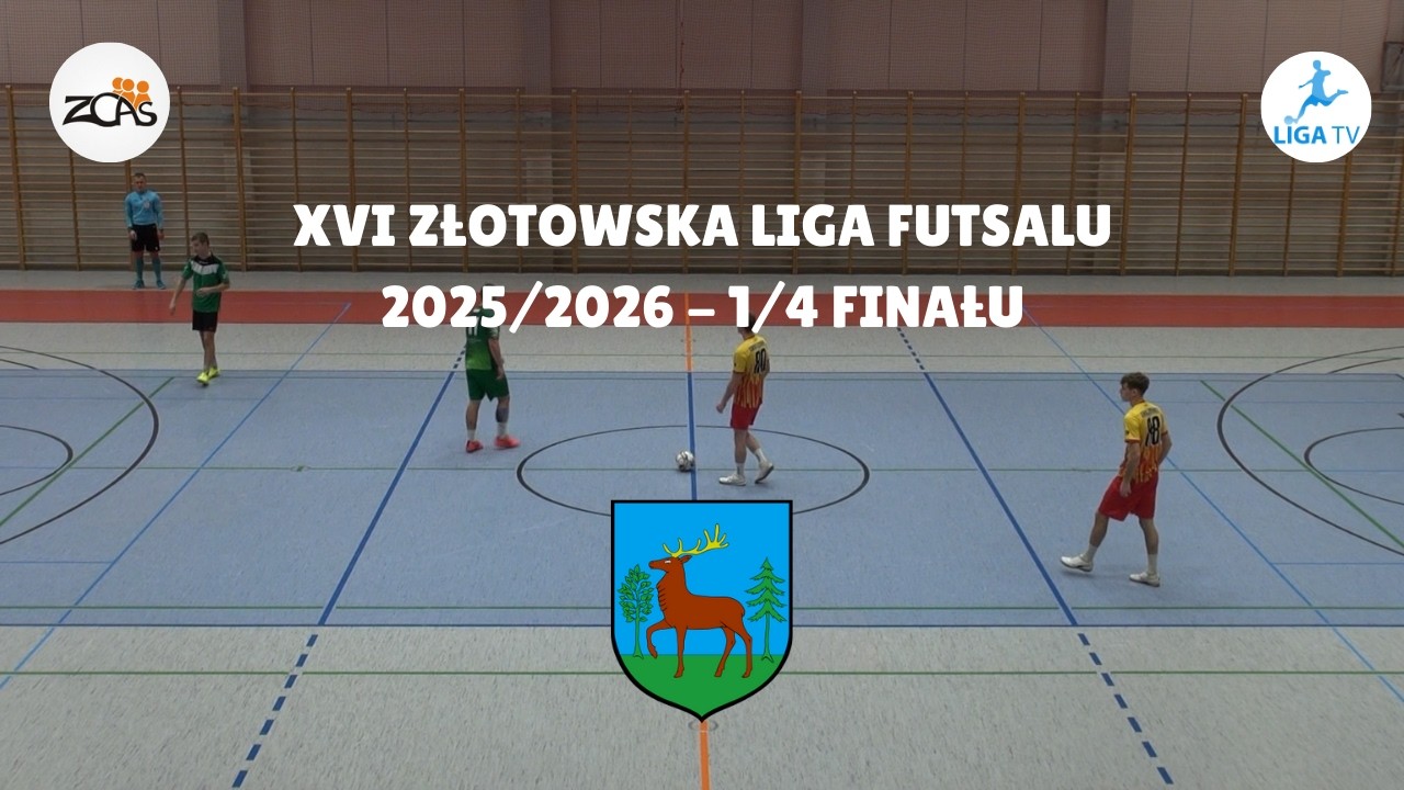 1/4 finału Złotowskiej Ligi Futsalu 2025/2026