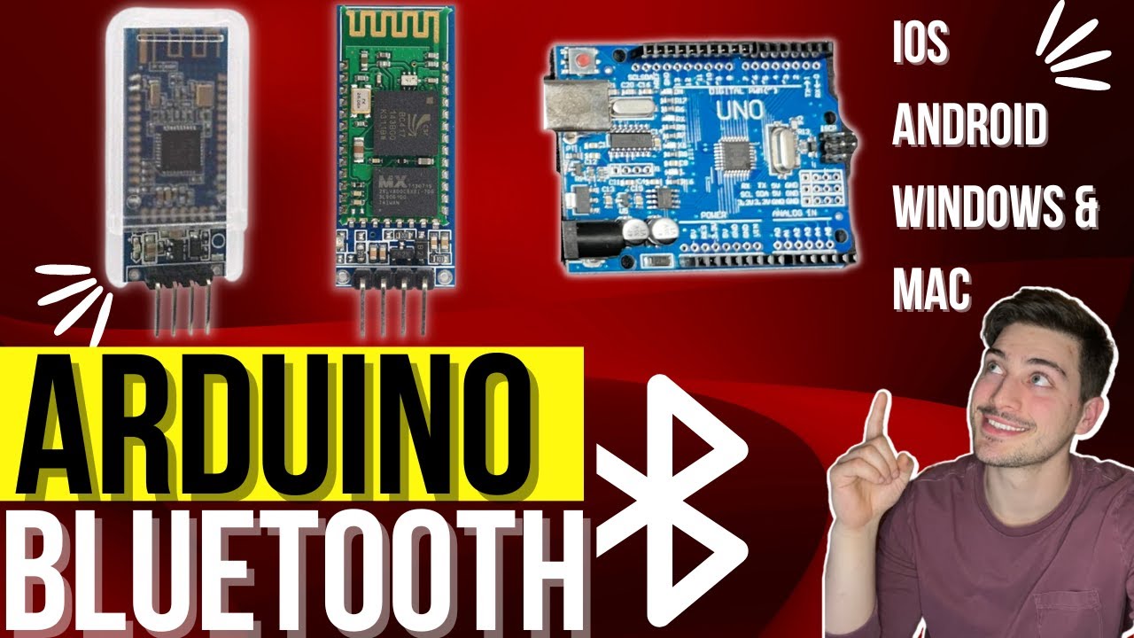 Как подключиться к Arduino через Bluetooth || Подключение к iPhone, Android, Windows и Mac