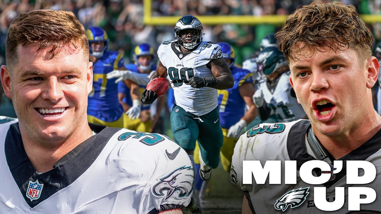 Exciting Whites Mic'd Up in INSANE Comeback Win vs LA Rams