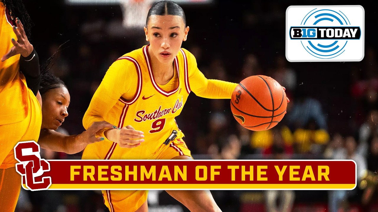 Jazzy Davidson Named Big Ten Freshman of the Year | B1G Today