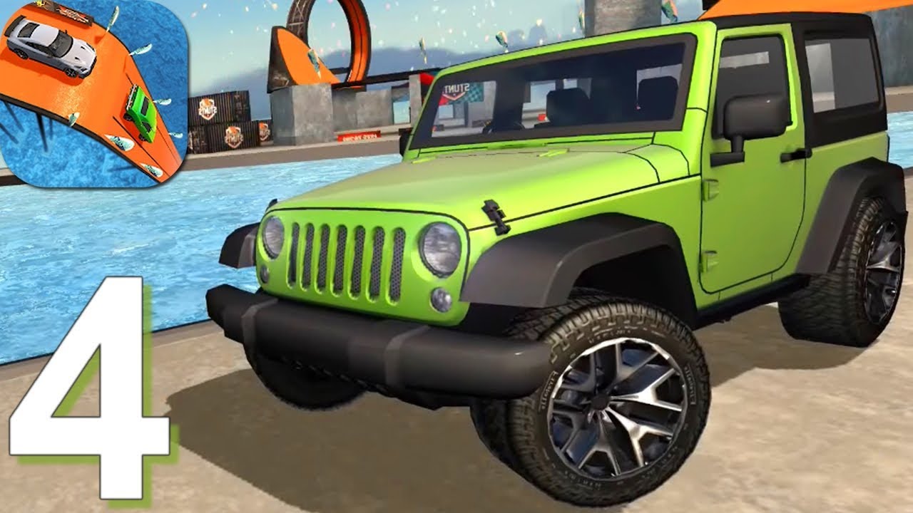 Car Stunt Races: Mega Ramps - Gameplay Walkthrough Part 4 (Android iOS Game)