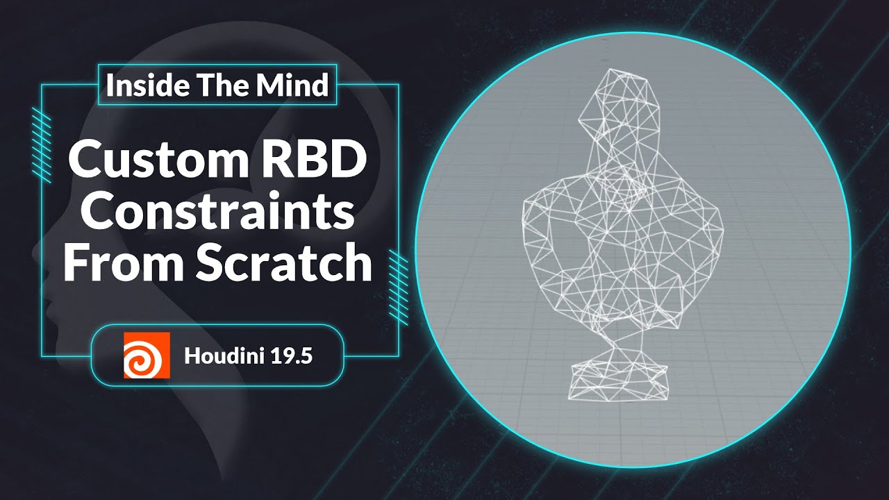 Создание ограничений RBD с нуля | Houdini 19.5