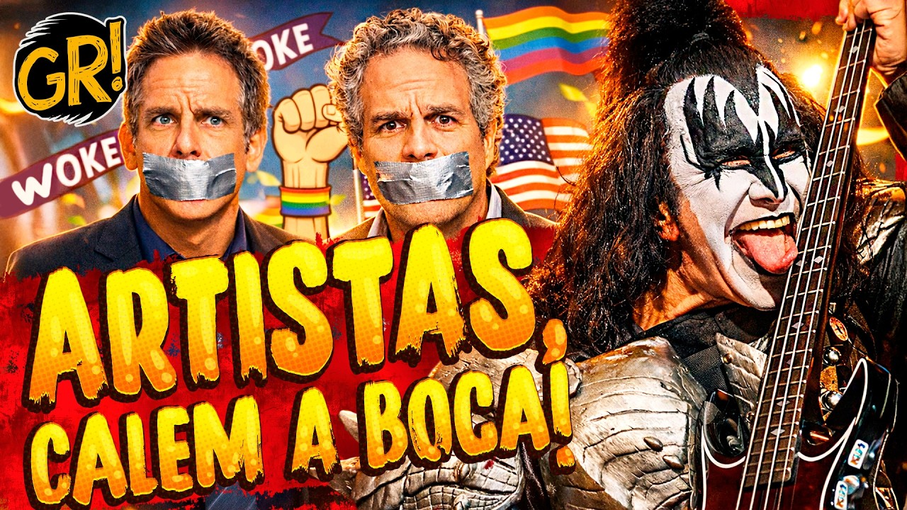 GENE SIMMONS (KISS) DESCEU O CACETE NAS CELEBRIDADES QUE QUEREM ''ENSINAR'' POLÍTICA!