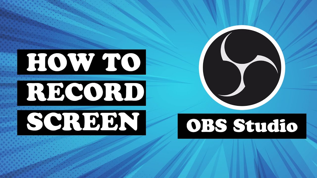 How to Record Screen on PC for FREE using OBS