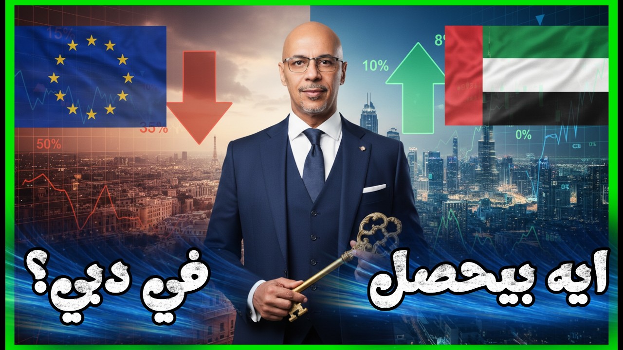ليه مليونيرات أوروبا بيهربوا لدبي؟ وداعاً لليورو