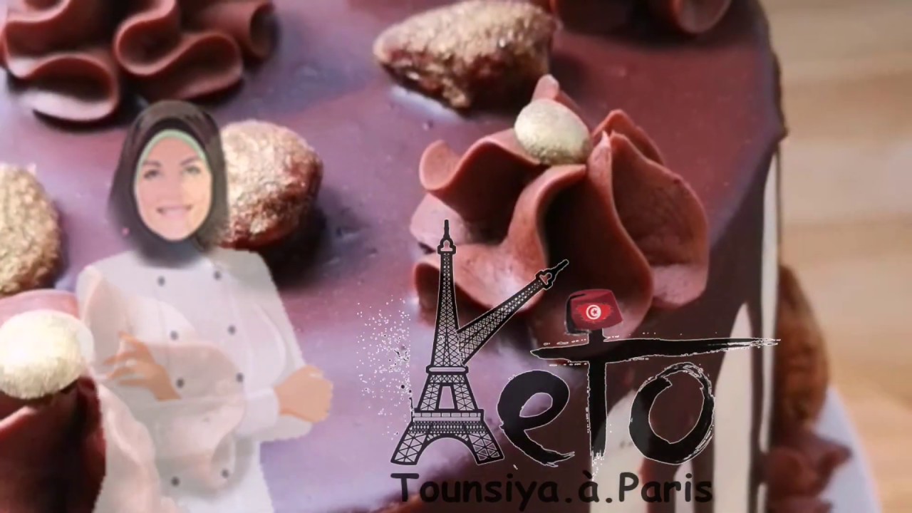 كيكة عيد ميلاد كيتو /جينواز كيتو / layer cake keto / génoise keto