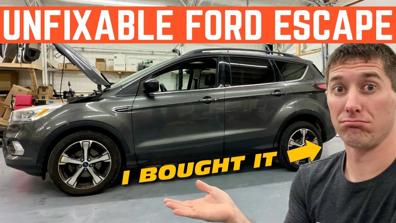 I BOUGHT THIS UNFIXABLE LOADED FORD ESCAPE FOR JUST $2,000