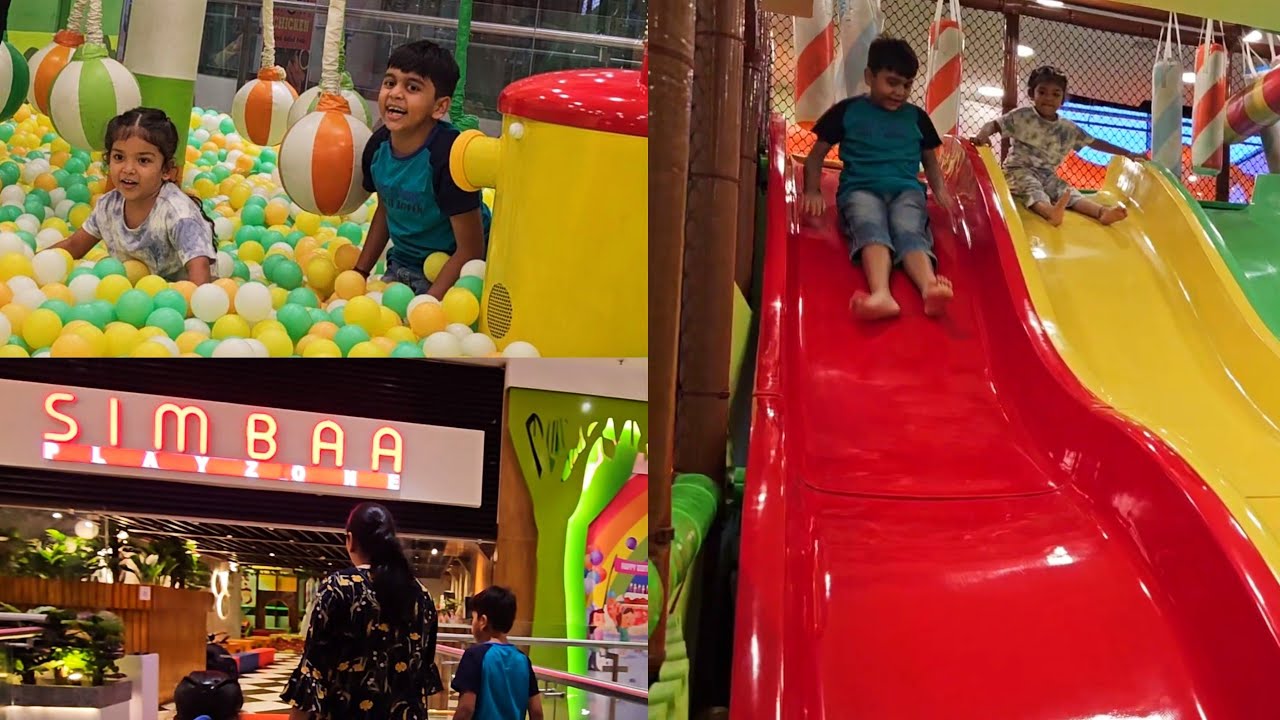 Simbaa Play Zone | Acropolis Mall | Kolkata | Indoor Kids Play Zone | Priyanka Riyank Vlogs