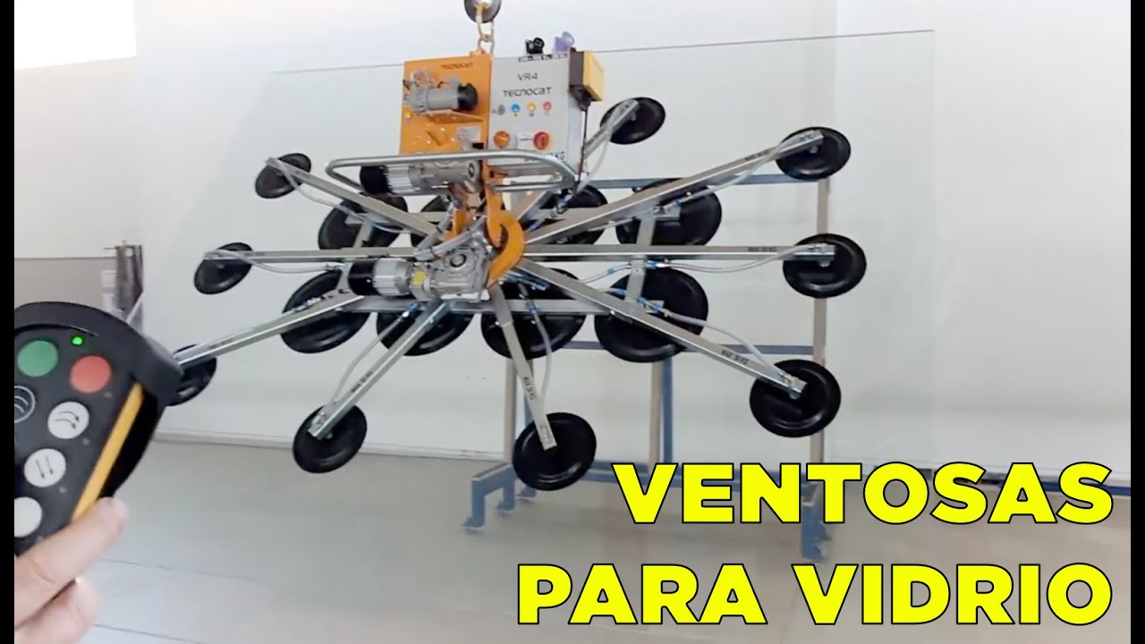 Ventosa para Vidrio de grandes capacidades
