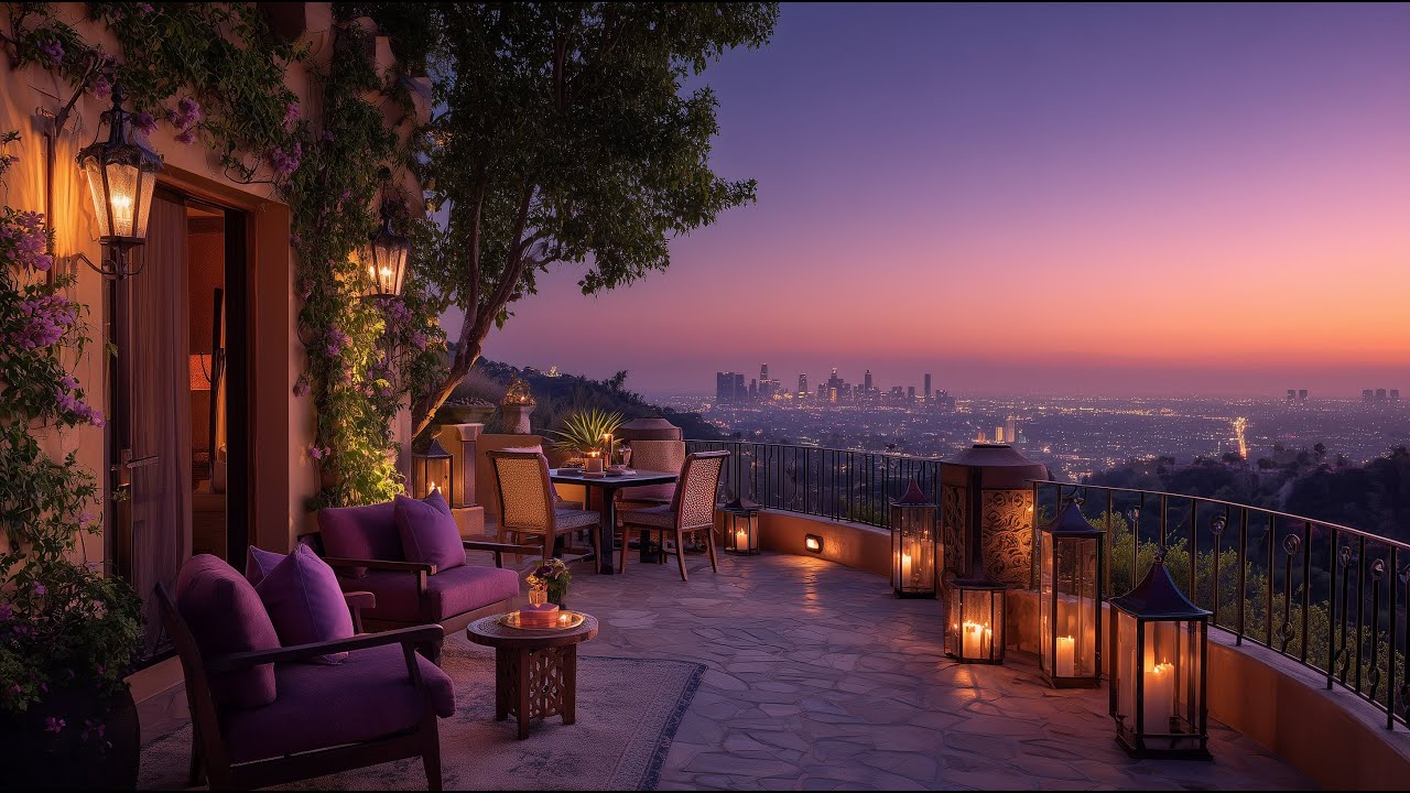 Beverly Hills Jazz Lounge Nights | Luxury California Ambience & Relaxing Jazz Vibes
