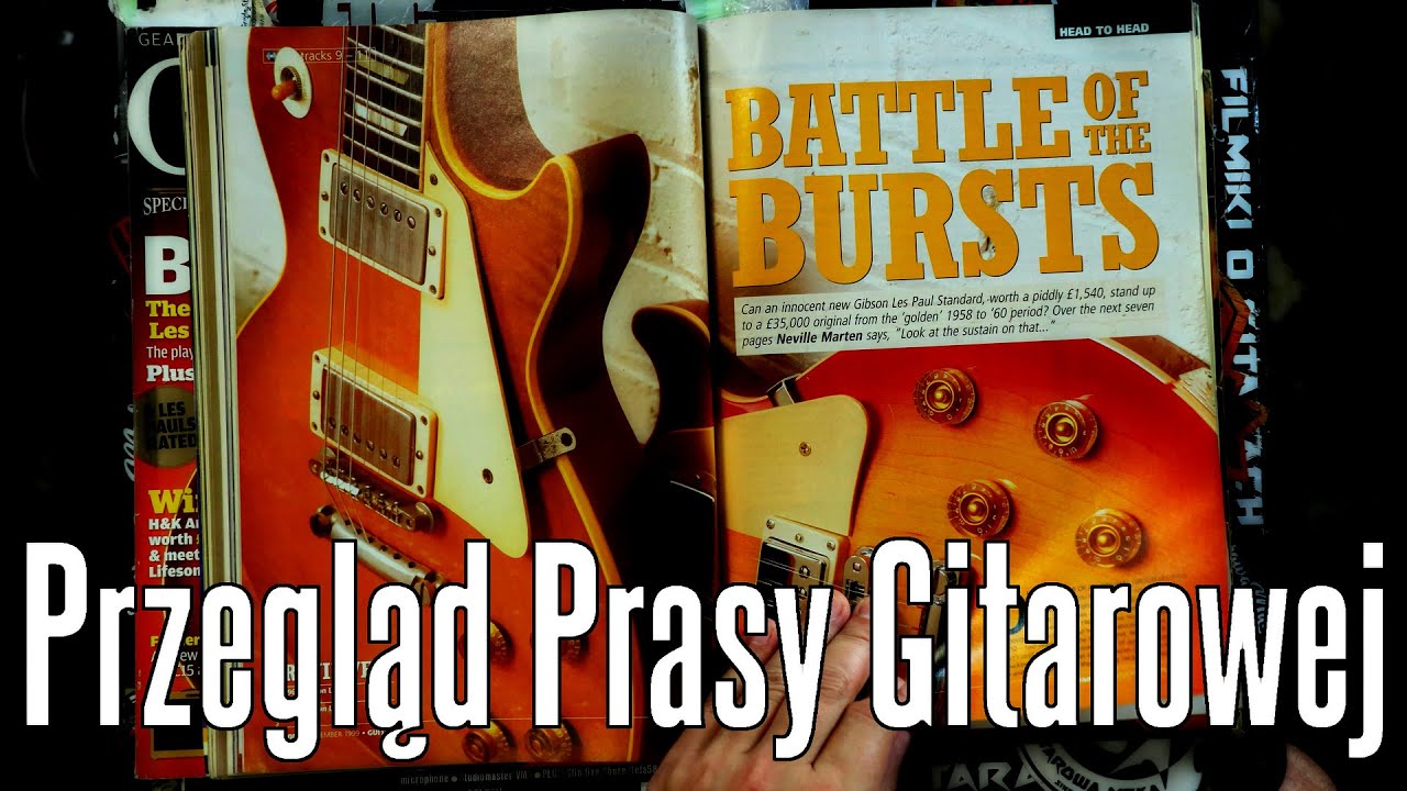 Przegląd Prasy Gitarowej - kolejna lekcja historii gitary elektrycznej - FILMIKI O GITARACH