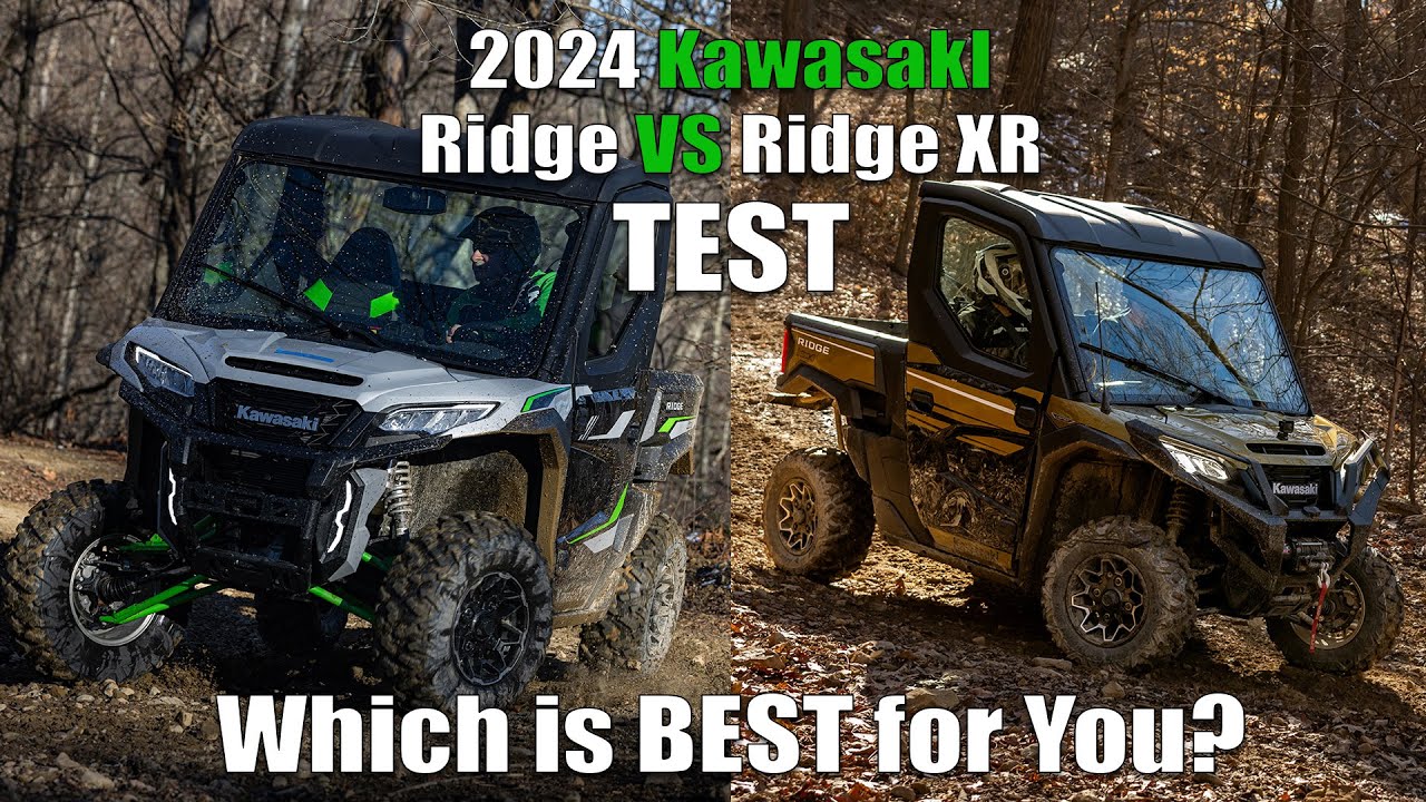2024 Kawasaki Ridge VS Ridge XR Test Review