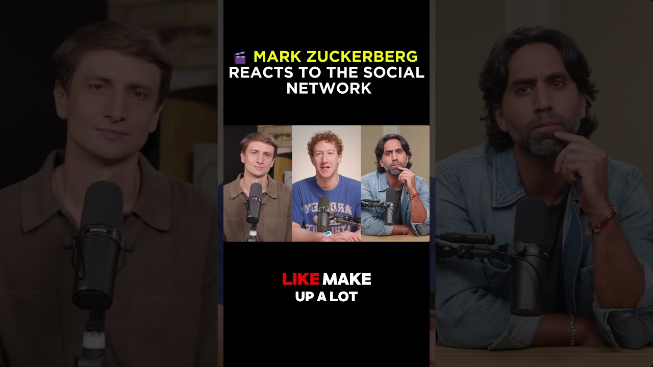 🎬 Mark Zuckerberg Reacts to The Social Network