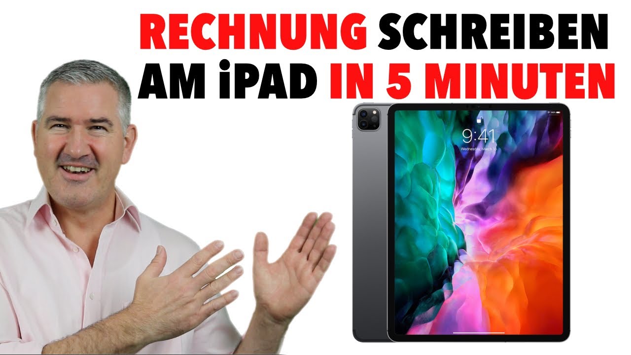 Rechnung auf iPad oder Mac in 5 Minuten schreiben - Kostenlos!