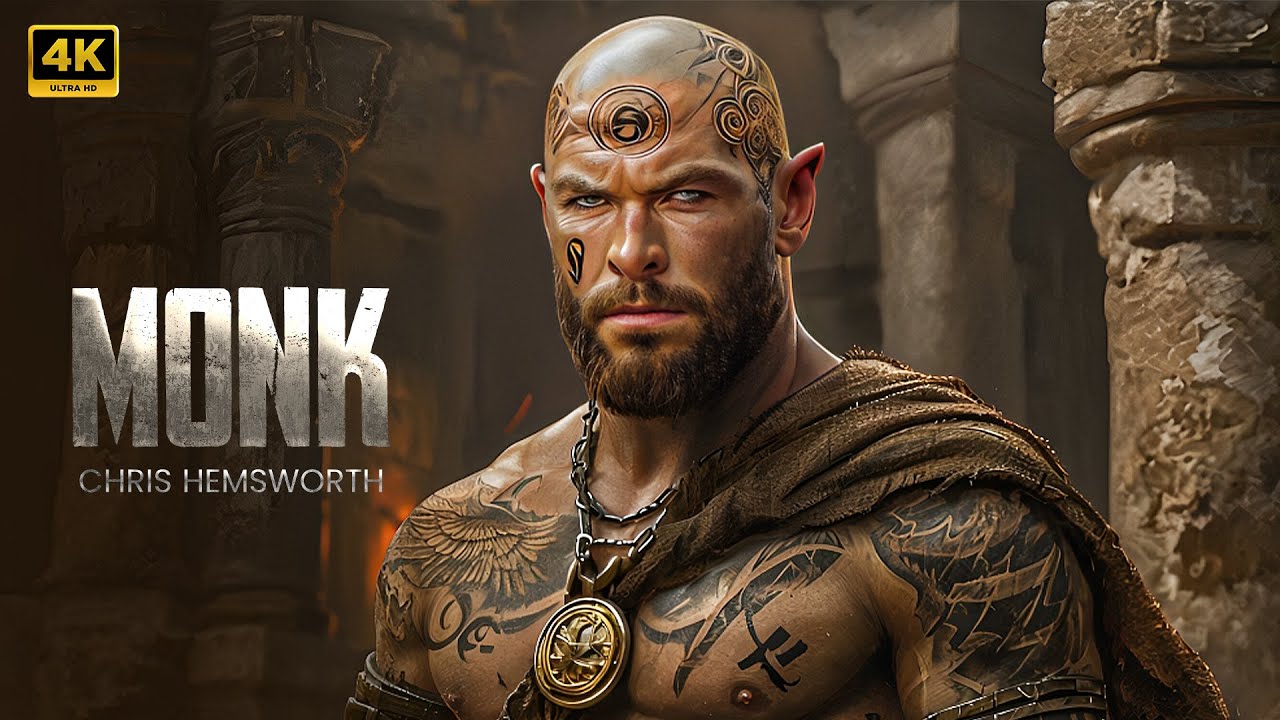 Monk | Chris Hemsworth | Full Fantasy Movie 2025 | New Movie | 4K Quality 