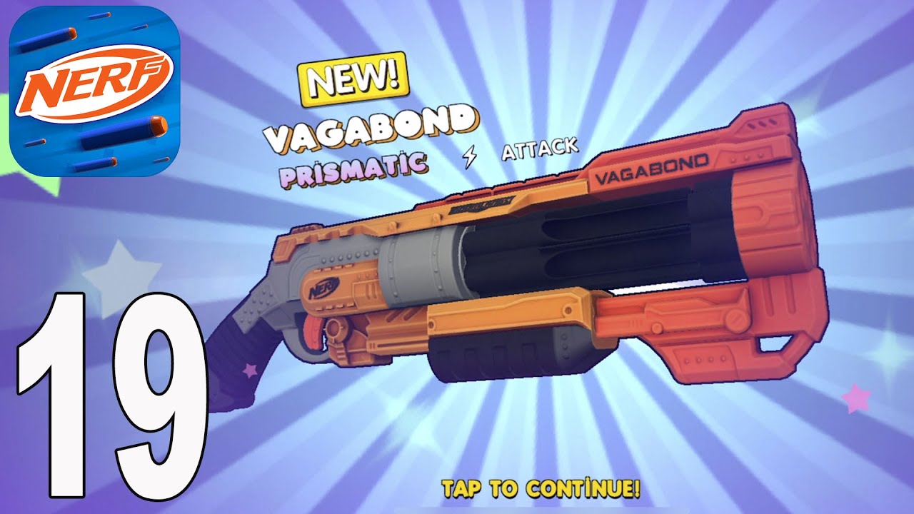 NERF: Superblast - Gameplay Walkthrough Part 19 - New Nerf Weapon Prismatic Vagabond🔥(iOS,Android)