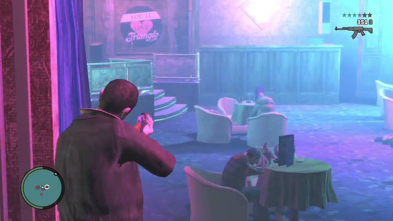 Shooting in the club#gtav #grandtheftauto5gameplay