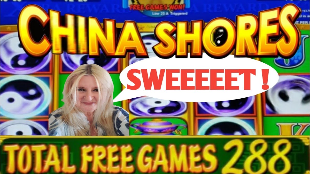 What Do 288 Free Games on CHINA SHORES Slot Machine Pay? $.05 Denom